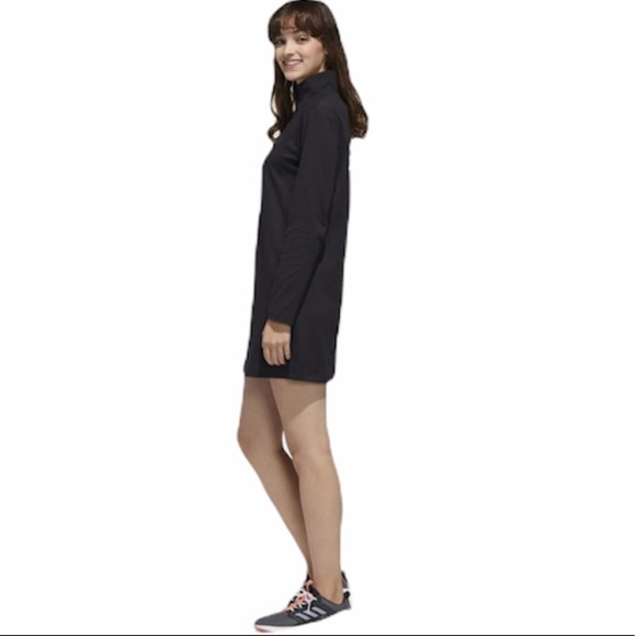 NEW Adidas Unleash Confidence Long Sleeve Dress - Picture 4 of 16